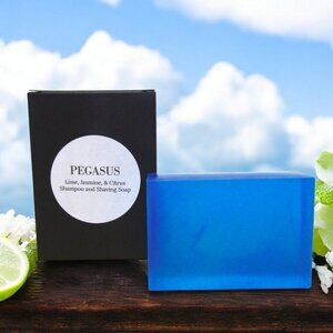 NEW Shampoo Bar. Sparkling lemon, lime, & floral scent.